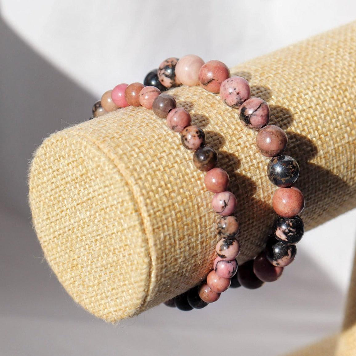 Bracelet en Rhodonite-0
